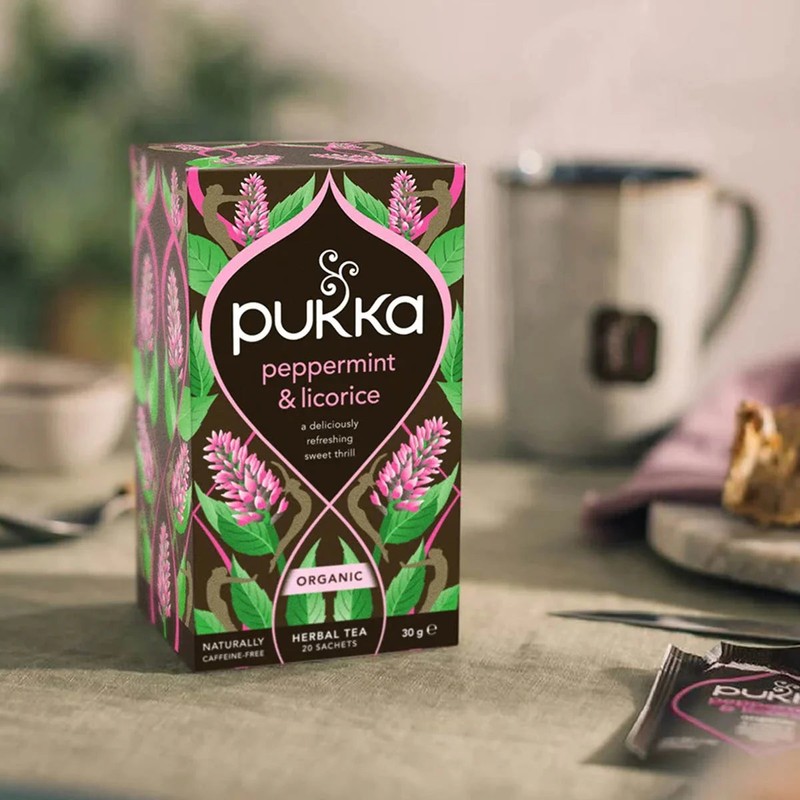 Pukka Tea - Peppermint & Licorice, 20 Sachets
