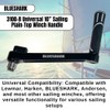BLUESHARK 3100 Sailing Universal 10" Aluminum Winch Handle: Premium-Grade High-Strength