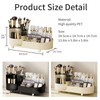 Vecolla Makeup Organizer, Perfume Organizer 360 Rotating Makeup Brush Holder,