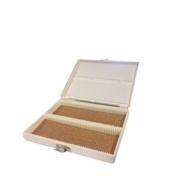 100 Capacity Slide Box, white (1 each.)