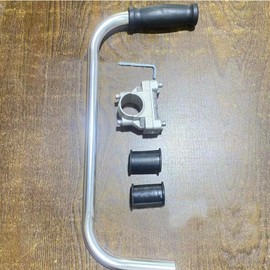 KZU Trimmer Handle, Weed Eater Handle Extension, Ergonomic Lawn Weed Wacker Handle Grip, with Shoulder Strap Harness, Yard Trimming Edging Attachment