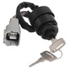 Carbman 27005-0036 Ignition Key Switch for Kawasaki KAF820 KRF KRT