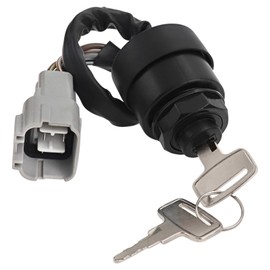 Carbman 27005-0036 Ignition Key Switch for Kawasaki KAF820 KRF KRT 750 800 Teryx 2008-2020 Mule Pro FX/FXR/FXT 2015-2021 KAF1000 Mule Pro DX/DXT 2016-2019