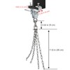 Jiaxitek Heavy Duty I-Beam Clamp Holder, Boxing Bag Hanger/Lifter, Adjustable