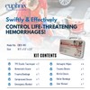 euphnix Mountable Bleeding Control Kit - Essential Emergency Hemorrhage Supplies