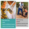 Repgfor 50" Collapsible Stainless Steel Snake Grabber Tool: Multi-Functional Hook,