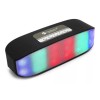 Aquila Bocina Bluetooth Portátil Con Luces Negro - Bb7780