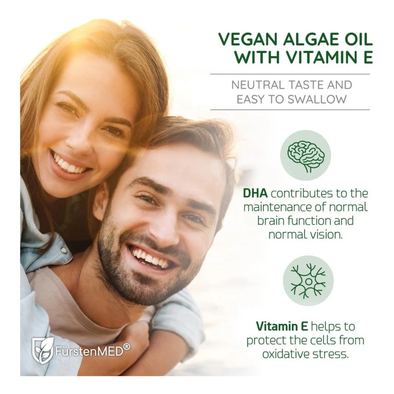 Frstenmed Omega-3 De Algas Cpsulas Veganas 60 Cpsulas