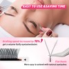 W Eyelash Extensions 4D Volume C Curl 0.07mm 10mm Black
