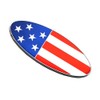 1Pc New Custom American Flag USA Side Rear Front Hood