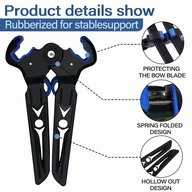 XENVOXI Bow Stand for Compound Bow Arrow Eight Bow Holder