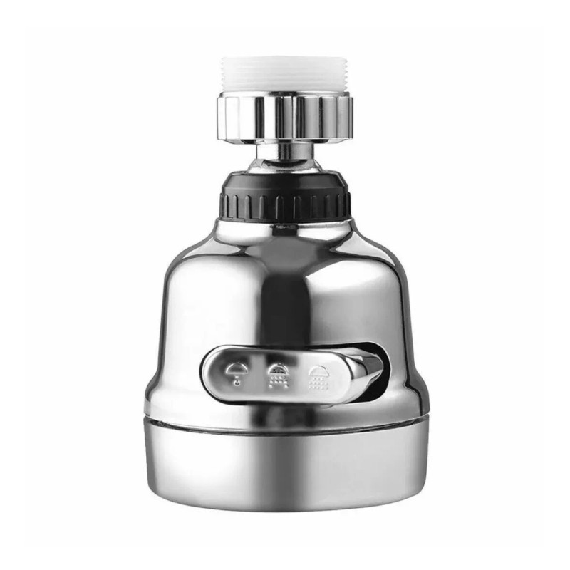 3-Speed 360° Rotatable Adjustment Faucet Extension Water Saving Kitchen Faucet