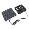 20W Solar Extractor Fan, Quiet Portable Fan with Monocrystalline Solar