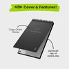 Rocketbook Mini Reusable Smart Notepad, Pocket Size Notebook 8.9 x