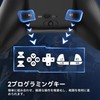 EasySMX X15 PC コントローラー - ホール ジョイスティック/ホール トリガー/RGB ライティングを備えた強化されたワイヤレス Bluetooth