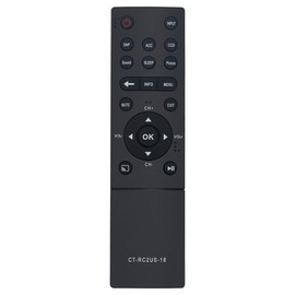 CT-RC2US-18 CTRC2US18 Replace Remote Control fit for Toshiba Smart LED TV HDTV 55L421U 43L621U 55L621U 49L621U 65L621U 43L511U18 50L711U18 55L711U18 32L221U 50L711M18 55L711M18 Sub for CT-RC2US-17