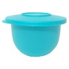 Tupperware Impression Small 2.5 Cup Mixing Bowl in Aqua Blue
