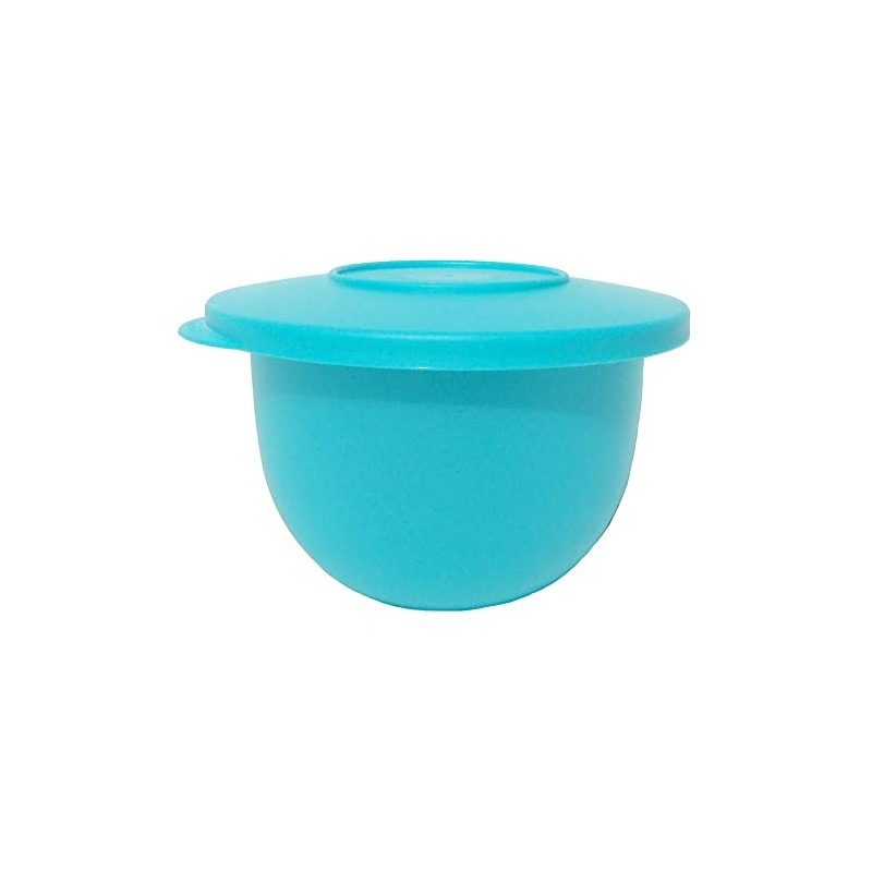 Tupperware Impression Small 2.5 Cup Mixing Bowl in Aqua Blue