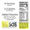 SOS Hydration Electrolyte Powder Drink Mix Packets | Daily Hydration