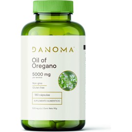 **Aceite de Orégano 180 Cápsulas 5000 mg | DANOMA**