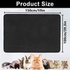 Chingcoo Waterproof Pet Playpen Mat, Reusable Pet Urine Mat, Washable
