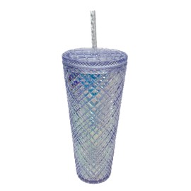 Starbucks 2022 Holiday Jewel Venti 24oz Tumbler with Straw (White)