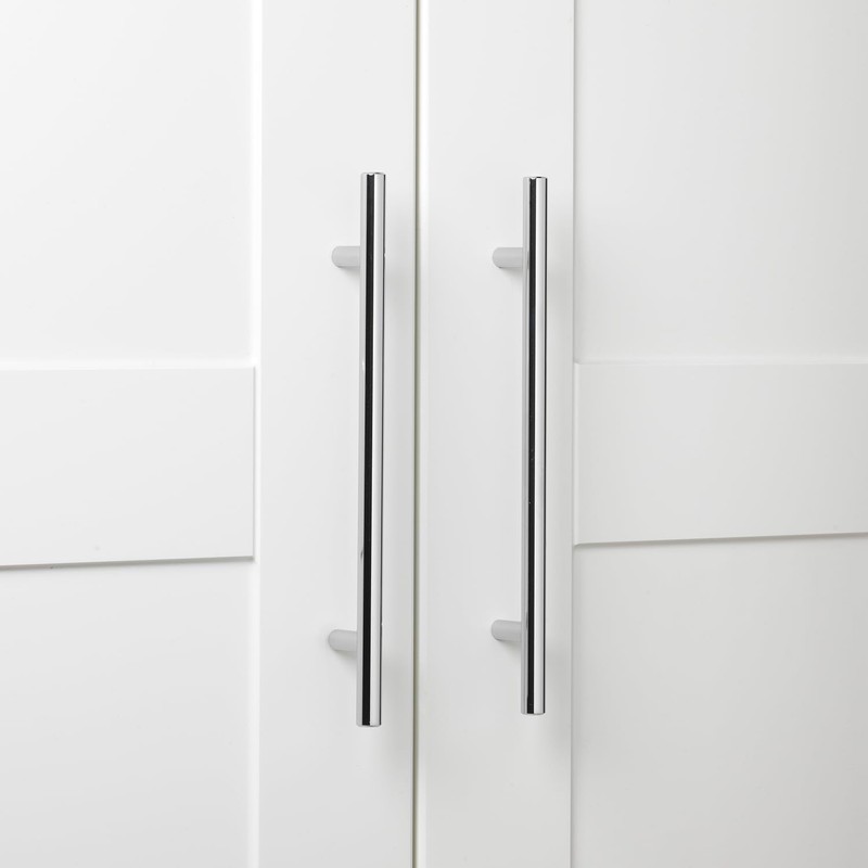 GlideRite 6-5/16 in. 160mm Center to Center Solid Cabinet Bar