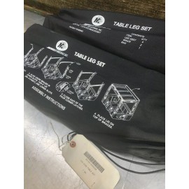 NEW Hardigg Pelican Medchest Mobile Medical Table Leg Stand Set RE472-MEDLEG-S