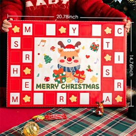 LNV Christmas Advent Calendar, 60PCS Calendar Countdown Blind Box, 24 Days of Christmas Countdown Advent Calendar Xmas Advent Blind Box Surprise Gift,Boys Girls Countdown to Christmas Gifts