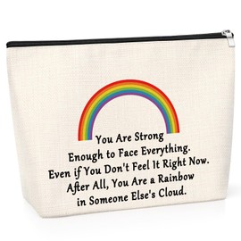 Sister Gift from Sister Encouragement Gift for Friend Sister Makeup Bag Funny Inspirational Gift for Sister Cosmetic Bag Graduation Gift for Bestie Motivational Gift for Her Friendship Gift for Women