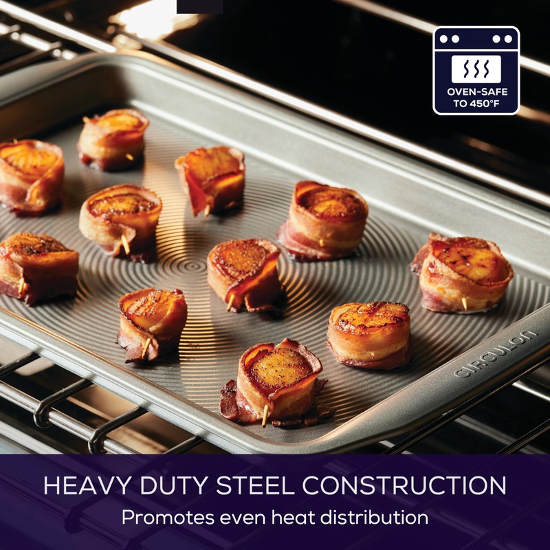 Circulon Nonstick Bakeware Set, Nonstick Cookie Sheet / Baking Sheet