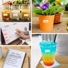 38x19mm,1200PCS Matte White Labels Stickers Small Sticky Labels Name Labels