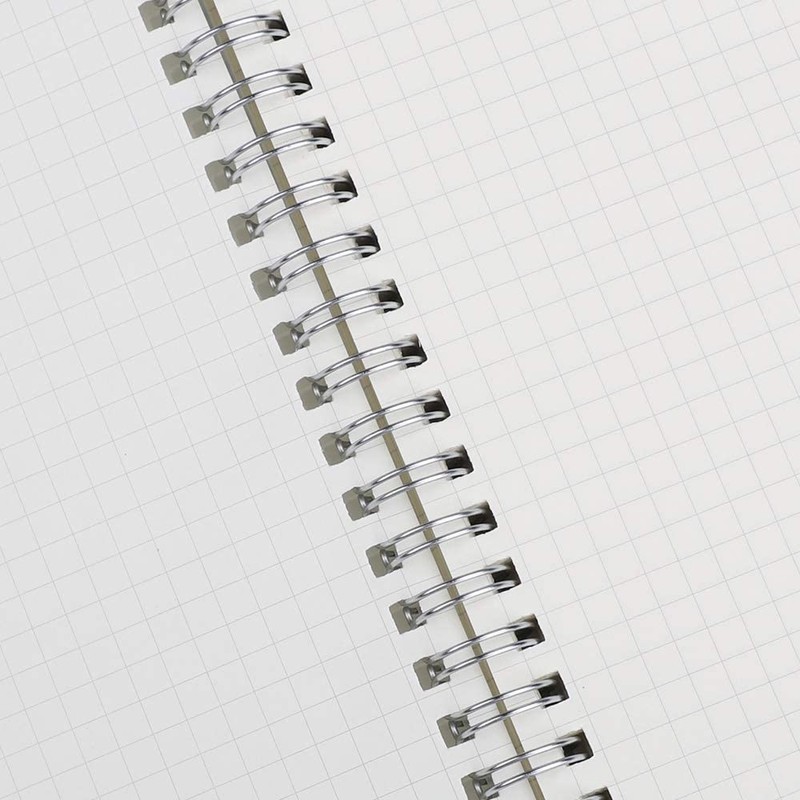 RETTACY Graph Paper Notebook 2 Pack - B5 Graph Spiral