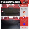 Xipoo Fit 2010-2023 Toyota 4Runner 5 Seater Trunk Mats Backrest