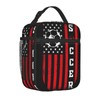 Soccer Insulated Lunch Bag - Portable Lunch Box For Women/Men/Girls/Boys
