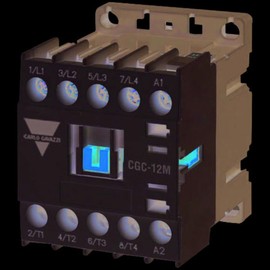 CARLO GAVAZZI CGMS-12A-120-10 1 NO Auxiliary Contact, 12 AMP, 120 Volt Coil, AC Type, CGM Series, CONTACTOR, Magnetic 3-Pole Mini CONTACTOR, Non-REVERSING, Screw Terminal