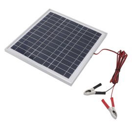Tiiyee 50 Watt Solar Panel, DC 18V Portable Solar Panel Kit Monocrystalline Module Battery Charger with 9.8Ft Cable for Outdoor Camping Hiking Outdoor Rv Camping Boat Truck Trail Battery Caravan