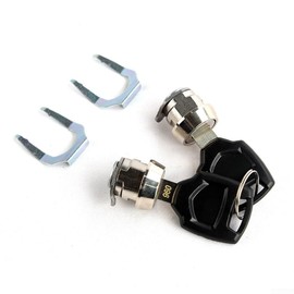 Lock Set for Top Case, Motorcycle Bag, Box Case, Metal Lock, Accessories, 2 Keys, Motorcycle Lock Cylinder Core