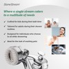 StoneStream Handheld Shower Head with Soft Comb for Foaming and
