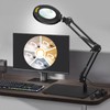 Magnifying Glass with Light and Stand 12X 20X Desktop Magnifier