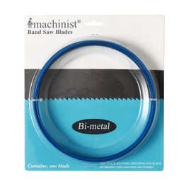 Imachinist S731214 73" x 1/2" x 14TPI Bi-Metal Bandsaw Blades M42 for Soft Ferrous Metal