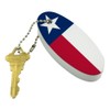 GRAPHICS & MORE Texas State Flag Floating Keychain Oval Foam