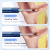 PAKISS Visual Ear Pick Tweezers with 12MP HD Camera -Wireless