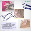 2 Pcs Pet Groomer Dog/Cat Hemostat Forceps 5.5" Hair Puller
