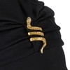Fashy Exclusive 3483 20 Bathing Cap with Snakes Accessory Black