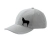 huuraa Cappy Hat Donkey Silhouette Gift Unisex Cap Donkey Gift