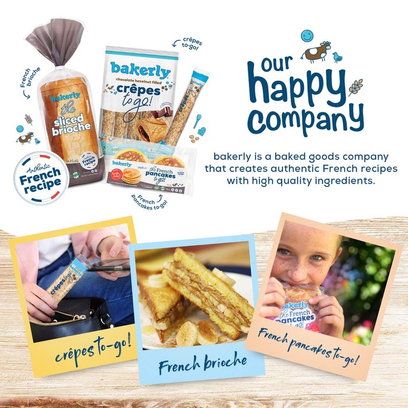 bakerly Brioche Dinner Rolls Pack of 4, 8-Count (32 Total