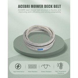 ACEBRI 041-6027-00 for Bad Boy Belt 48 Inch Fit Deck MZ MZ Magnum Zero Turn Mower 041-6027-00 Drive Belt for Stens 265-351
