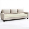 CHUN YI Stretch Couch Cushion Cover Suitable for 3 Settee,