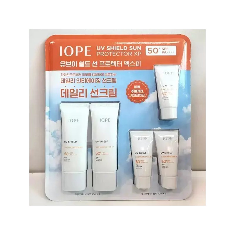 IOPE 아이오페 UV쉴드 선 프로텍터XP 40ml x 2입+20ml x 3입